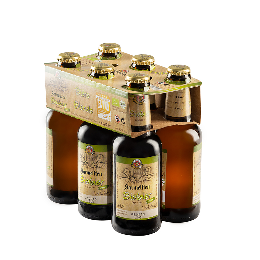 karmeliten biobier 25cl pack6